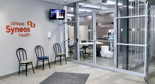 Réception site de Québec